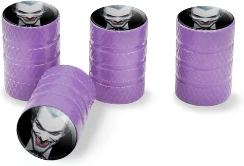 Vista 10 de GRAPHICS & MORE Batman Alex Ross Joker Head - Tapones de válvula de aluminio