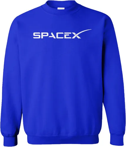Vista 9 de Tcombo SpaceX - Sudadera unisex con cuello redondo Outer Space Negro
