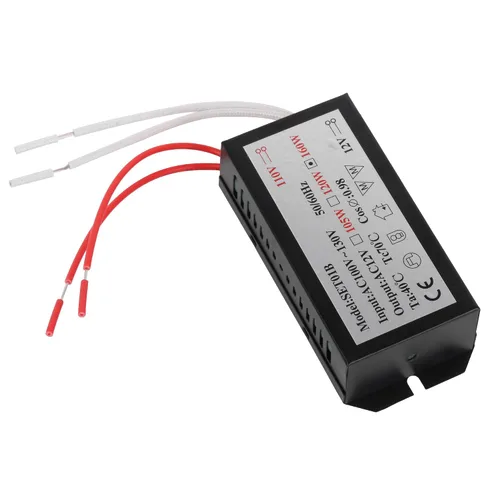 Vista 8 de 40W Electronic Transformer, 120V/110V AC Input to 12V AC Output Step Down Halogen Transformer for 12V Under Cabinet Track Lights, Halogen Lamps