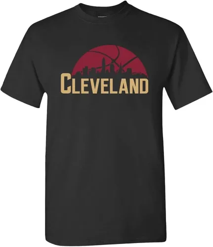 Vista 28 de Xtreme Apparrel Camiseta Team Cityscape Skyline para los fanáticos del baloncesto