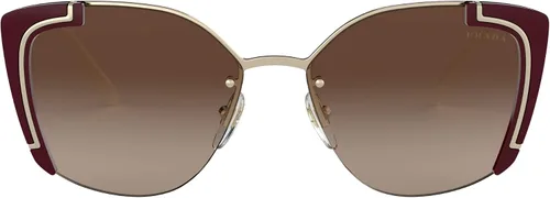 Vista 3 de Prada PR 59VS - 4306S1 - Lentes de sol ABSOLUTE PALE GOLDBORDEAUX con gradiente marrón 2520in Oro pálidoburdeos