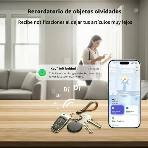 Vista 5 de Mini rastreador GPS para vehículos (compatible con iOS y Android), dispositivo magnético oculto de seguimiento de automóvil, sin tarifa mensual