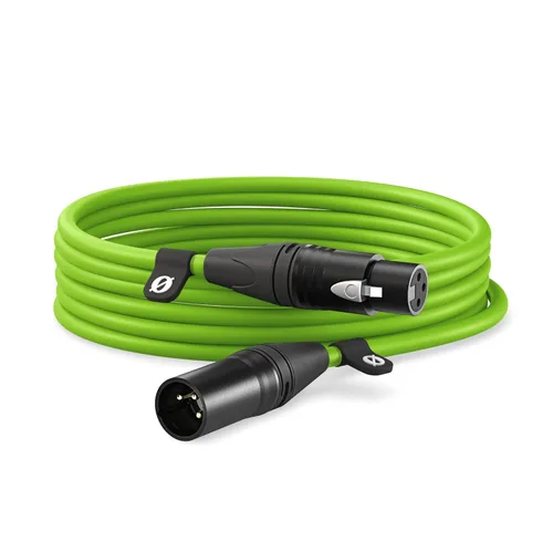 Vista 12 de RØDE XLR-3 Cable XLR Premium (3m, Negro)