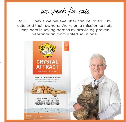 Vista 7 de Dr. Elsey's Crystal Attract - Arena de sílice para gatos, 8 libras
