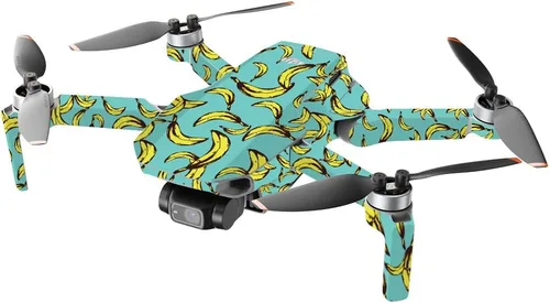 Vista 2 de MightySkins - Compatible con DJI Mini 2 Dron portátil – Plátanos Funda protectora de vinilo duradera y única Fácil de aplicar, quitar y cambiar