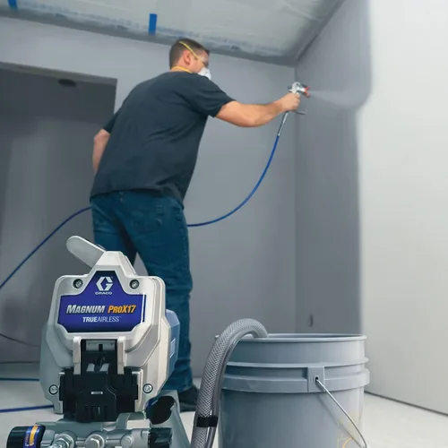 Vista 12 de Graco 17G177 Magnum ProX17, pulverizador de pintura con soporte de pie.