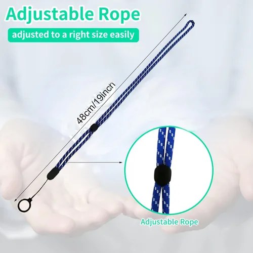 Vista 2 de 6 cordones de diálisis peritoneal, accesorios de diálisis peritoneal con 18 anillos de silicona (3 tamaños), cordón ajustable para el cuello