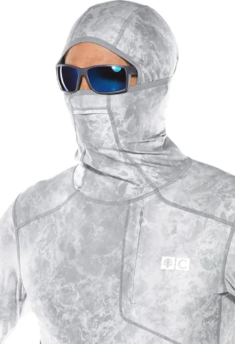 Vista 8 de Coolibar Sudadera con capucha para hombre con protección solar UPF 50+ Andros