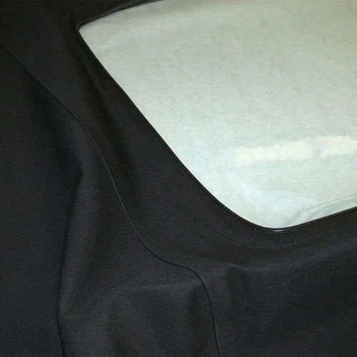 Vista 3 de Sierra Auto Tops Convertible Top Reemplazo para BMW 1987-1993 Serie 3 (E30), Stayfast Canvas, Negro