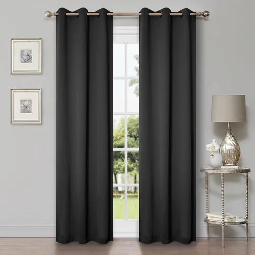 Vista 42 de Superior Cortinas Opacas, Oscurecimiento de Habitación, Dormitorio, Cortinas, Cocina, Acentos de Ventana de Sala de Estar, Bloqueo Solar, Térmico