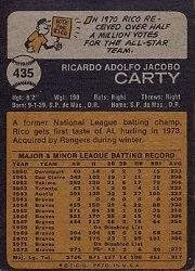 Vista 2 de 1973 Topps #435 Rico Carty - EX
