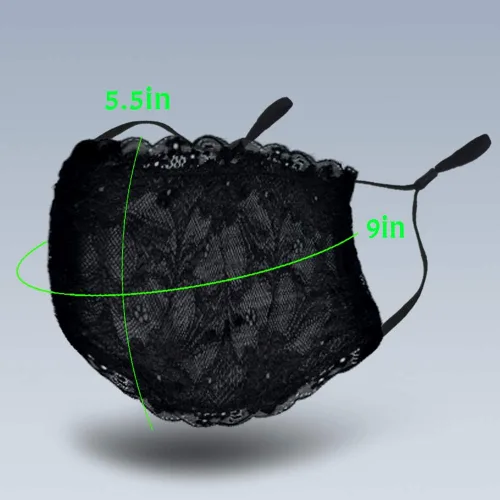 Vista 6 de Pañuelo de tela de algodón suave, protector de media cara, pasamontañas unisex de cachemira, negro 1, negro y negro 1)