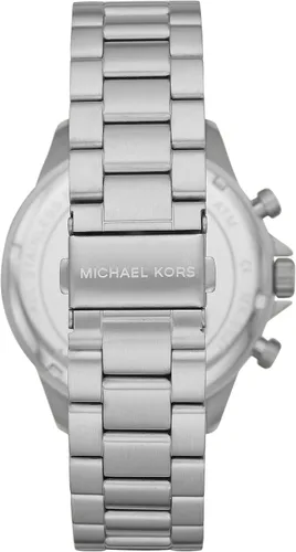 Vista 3 de Michael Kors Reloj cronógrafo de acero inoxidable Gage Reloj de silicona con cronógrafo de calibre