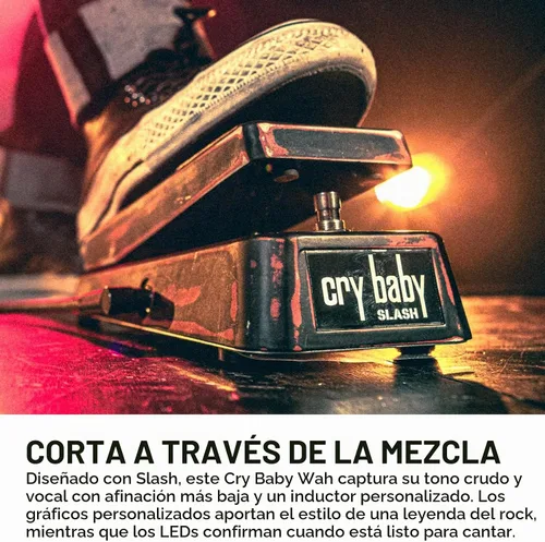 Vista 2 de Jim Dunlop Slash Cry Baby Classic Wah