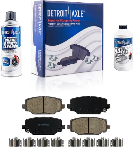 Vista 7 de Detroit Axle - Pastillas de Freno Traseras de Cerámica Izquierda Reemplazo de Pinza para Silverado Sierra Suburban 1500 Tahoe Yukon Escalade ESV EXT