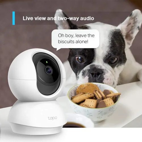Vista 7 de TP-Link TC70 Cámara Doméstica WiFi 1080p microSD 360º