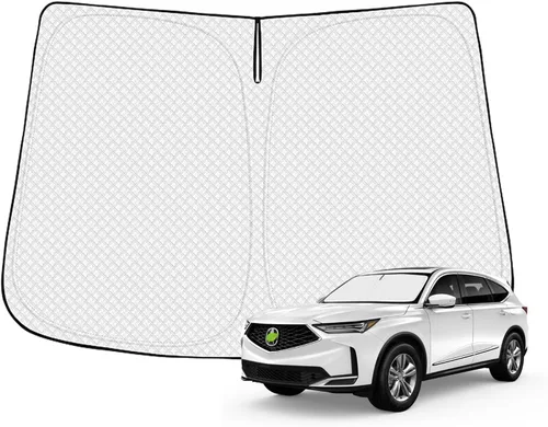 Vista 71 de Canvcle Parasol para parabrisas para Tesla modelo Y/3 2017-2025 2026 (compatible con modelos 2025 Y Juniper/2024 Modelo 3 Highland), parasol grueso