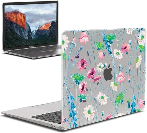 Vista 18 de IBENZER Carcasa rígida para MacBook Air de 13 pulgadas, 2020, 2019, 2018, nueva versión A2179, A1932, carcasa rígida para Apple Mac Air 13 Retina