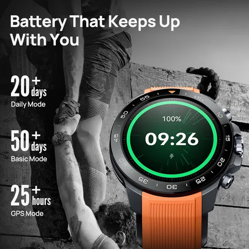 Vista 4 de mibro GS Explorer S Reloj inteligente resistente de cerámica para hombres