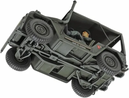 Vista 4 de Tamiya 300035334-1:35 US M151A1 Transporte Vehículo Vietnam, Verde