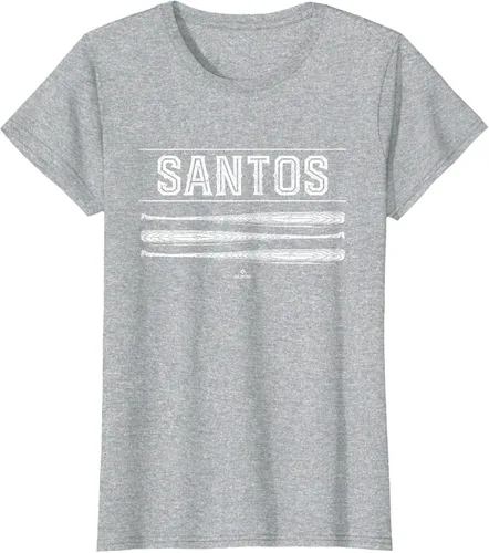 Vista 5 de Vintage Baseball Bat Gameday Lisandro Santos Prospect T-Shirt