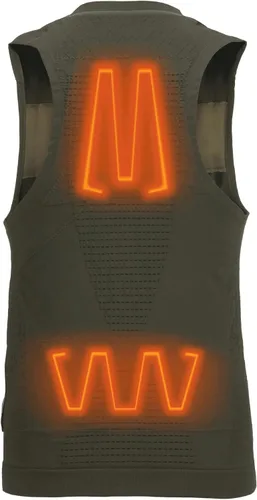 Vista 3 de Pnuma OUTDOORS IconX - Chaleco de capa base de ajuste cómodo con 3 ajustes de calor, batería recargable y cargador incluidos