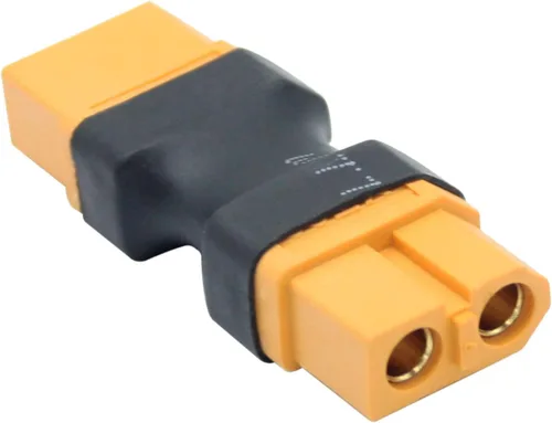Vista 5 de 2 pares de adaptadores de conector XT60, XT60 macho y hembra sin adaptador de cable convertidor para RC Lipo batería Drone Toy Car etc