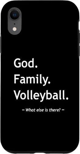 Vista 25 de Christian Faith Christianity God Family Volleyball Case for iPhone 17