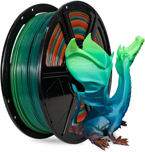Vista 24 de FLASHFORGE - Filamento PLA para impresora 3D de 1.75mm, carrete de 1kg (2.2lbs), precisión dimensional de +/- 0.02mm, filamento para impresión 3D