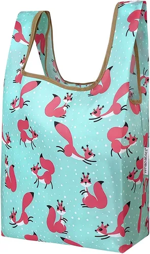 Vista 7 de Bowbear Divertido y plegable pequeño JoliBag Bolsa de compras reutilizable