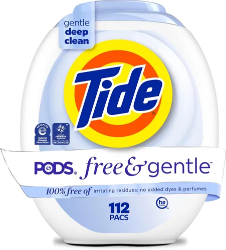 Vista 11 de Tide PODS - Cápsulas de jabón de detergente libre y suave, 76