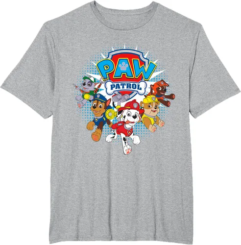 Vista 27 de Camisetas de Nickelodeon de Paw Patrol Team para hombres y mujeres