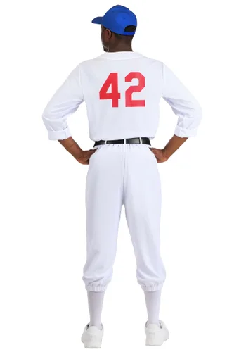 Vista 2 de Disfraz de Béisbol Hall of Fame para Hombre Multicolor