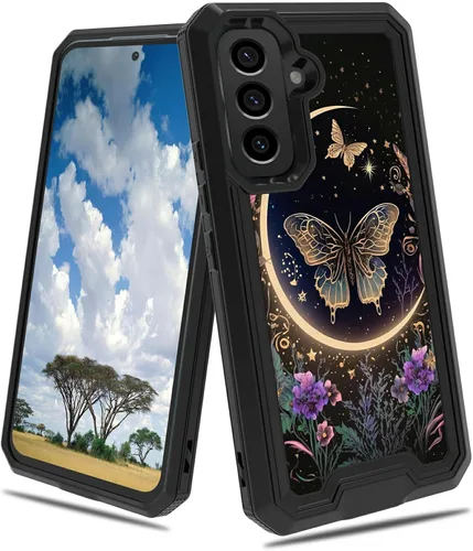Vista 90 de Funda para Samsung S23 FE Funda Galaxy S23 FE 2 en 1 PC duro de doble capa TPU suave a prueba de golpes Cubierta protectora de teléfono para Samsung