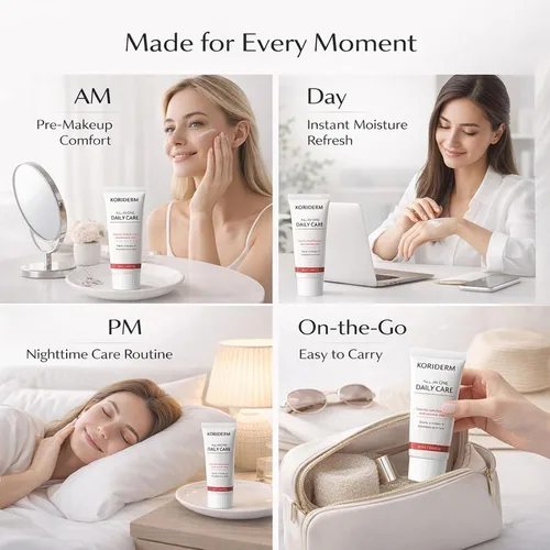 Vista 4 de Time Reverse Cream, crema facial hidratante diaria todo en uno con centella asiática (Cica) y ácido hialurónico, nutritiva, hidrata, reafirma