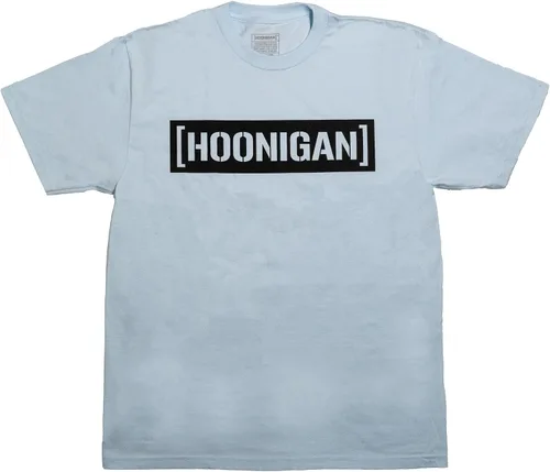 Vista 7 de Hoonigan Camiseta de manga corta Censor BAR Negro / Blanco