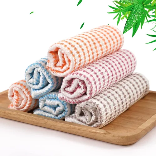 Vista 2 de JEFFSUN Paquete de 6 paños pequeños para platos + 6 paños de maquillaje