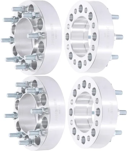 Vista 278 de SCITOO Espaciadores de rueda de 1.5 pulgadas, orificio 4x4 con adaptadores de pernos de 1/2 de 2.441 in para ClubCar Precedent para Adward 2 para EZ