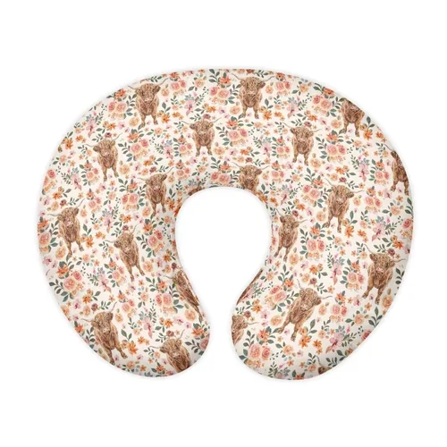 Vista 12 de Funda de almohada de lactancia azteca bohemia para bebés y niños, funda de almohada con cremallera oculta, funda de almohada de lactancia para niñas