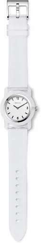 Vista 3 de Breda Reloj de plástico transparente naranja 'Play', 1.378in