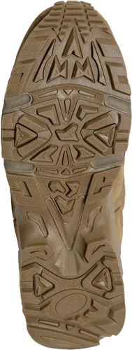 Vista 4 de Rothco Botas de despliegue de entrada forzada con cremallera lateral - Botas de uniforme táctico de 8 pulgadas - AR 670-1 marrón coyote - 13 regular