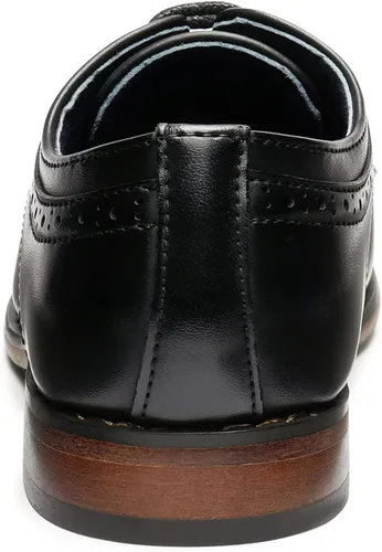 Vista 3 de Bruno Marc Boy's Prince-K1 Classic Oxfords Dress Shoes