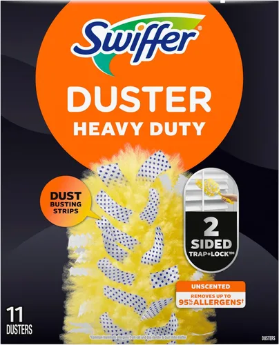 Vista 16 de Swiffer Plumeros de repuesto para limpieza, alternativa desechable de plumas y microfibra, para quitar el polvo de muebles, persianas, ventiladores