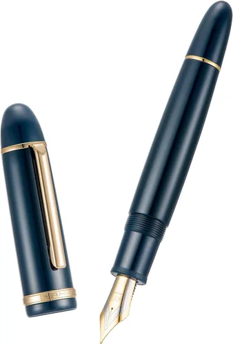 Vista 4 de Jinhao X159 - Juego de 4 bolígrafos estilográficos acrílicos de colores surtidos, tamaño 8, punta media, diseño clásico, pluma de escritura suave