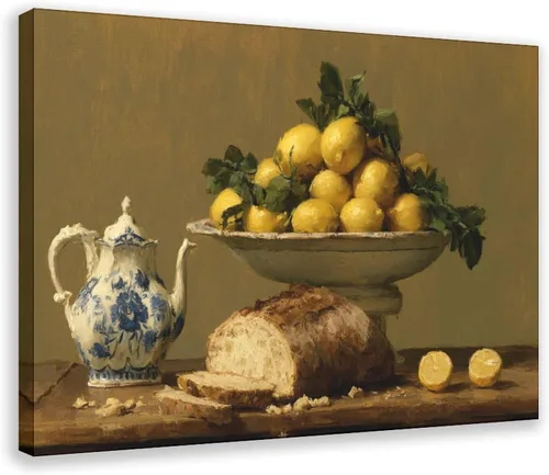 Vista 15 de JDBeehpy Wine Glasses Grapes Bread Cheese Wall Prints Unframed 12x18inch Wine Feast-Unframed