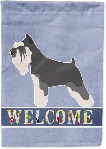 Vista 116 de Caroline's Treasures BB8334GF AIDI Bandera de jardín para perro de montaña del Atlas, bandera de buzón azul, bandera decorativa para patio exterior