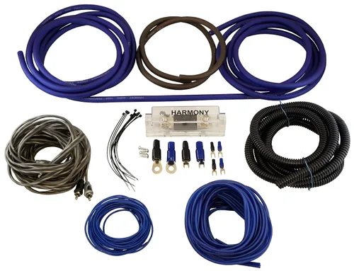 Vista 7 de Kicker DC122 - Subcaja doble de 12 pulgadas con amplificador y kit de cableado Harmony Audio 600W loaded subwoofer enclosure combo, amplifier