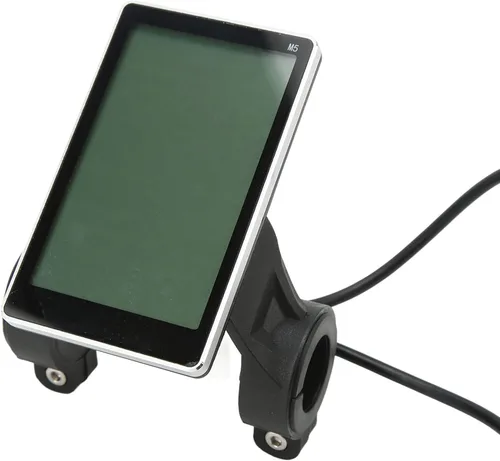 Vista 6 de Medidor eléctrico de pantalla LCD, 5 pines 24 V 36 V 48 V 60 V universal E Scooter M5 pantalla LCD panel Ciclismo odómetro computadora