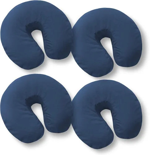 Vista 10 de Saloniture Paquete de 4 fundas de microfibra de alta calidad, ultra suaves, ajustadas, para mesa de masaje, color negro