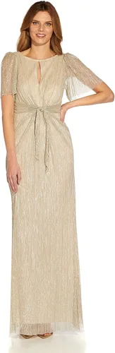 Vista 3 de Adrianna Papell Vestido de sirena plisado Stardust para mujer